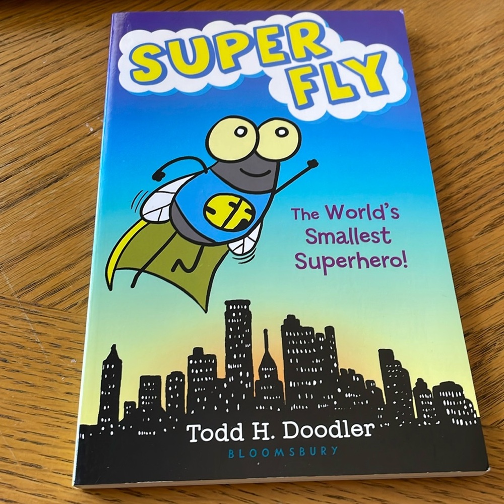 Super Fly The World’s Smallest Superhero! Softcover Book NEW